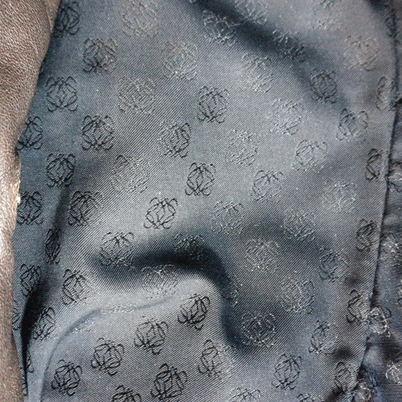 Loewe Flamenco Tassel Bronze Leather Shoulder Bag - Picture 14 of 16